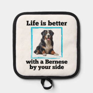 Manique Bernese Mountain Dog - Life est meilleur avec un B