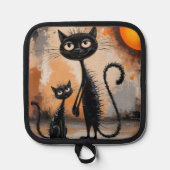 Manique Big Cat Little Cat Halloween  (Recto)