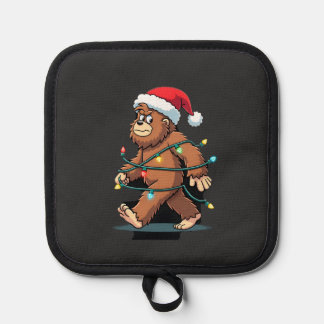 Manique Bigfoot Santa Éclairages de sapin de Noël Xmas Gar