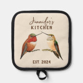 Manique Bloc-notes personnalisé Allen pour les colibris (Recto)