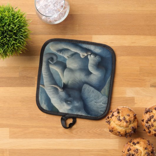 Manique Blue Elephant (De haut en bas)