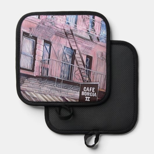 Manique Café Borgia, SOHO (Recto/Verso)