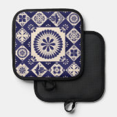 Manique Carreau bleu de Talavera (Recto/Verso)