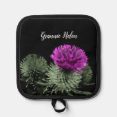 Manique Chardon écossais personnalisé (Recto)