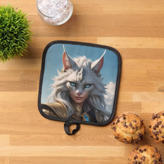 Manique Chat à oeil bleu (De haut en bas)