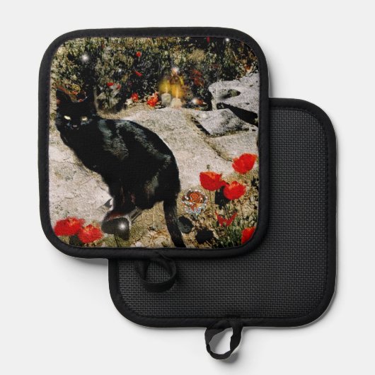 Manique Chat noir (Recto/Verso)