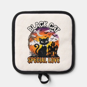 Manique Chat Noir Amour Spécial Halloween Maison Hantée Ch