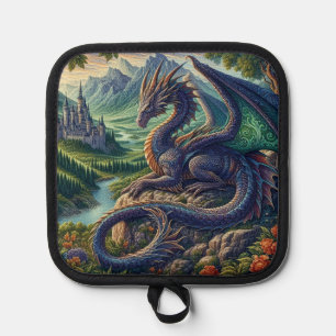 Manique Château du Dragon médiéval coloré