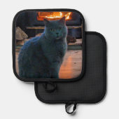 Manique Cheminée British Shorthair Cat Daddy Kitty (Recto/Verso)