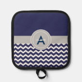 Manique Chevron gris foncé (Recto)