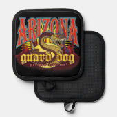 Manique Chien de garde d'Arizona Serpent  (Recto/Verso)