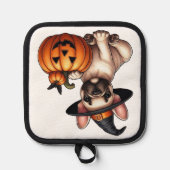 Manique Chien de taureau français en Casquette sorcier ave (Recto)