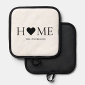 Manique Chiffres noirs modernes et Conversation de bulles  (Recto/Verso)