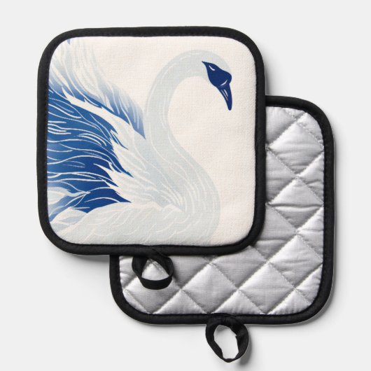 Manique Chinese swan wings pattern (Persnalize) (Recto/Verso)