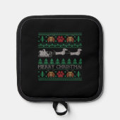 Manique Christmas Dachshund Wiener Dog Dachshund Ugly Chri (Recto)