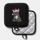 Manique Christmas Dog French Bulldog Xmas Frenchie 3 (Recto/Verso)