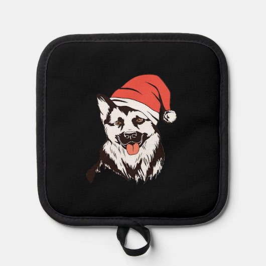 Manique Christmas German Shepherd Classic T-Shirt (Recto)