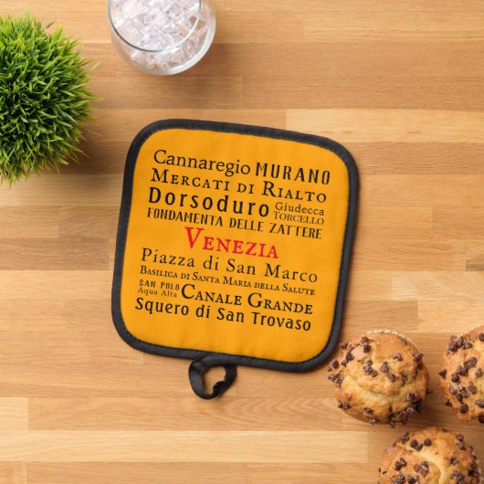 Manique Ciao Venezia ! Impression Canvas (De haut en bas)