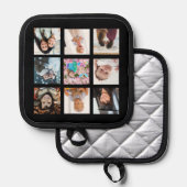 Manique Collage photo avec neuf photos (Recto/Verso)