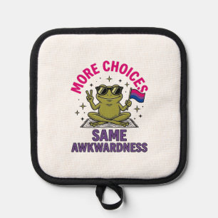 Manique Conception de chemise de fierté de grenouille Bi d
