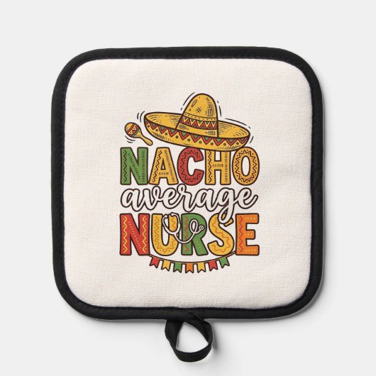 Manique Conception de chemise Nacho Average Nurse Cinco De (Recto)