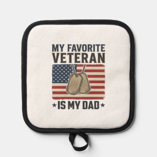 Manique Conception de médailles patriotiques pour papa vét
