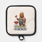 Manique Conception de papa ours maître du BBQ (Recto)