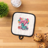 Manique Conception vectorielle de poney mignon pour la fêt (De haut en bas)