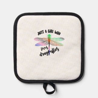 Manique Cool Funny Just A Girl Who Loves Dragonflies Shirt