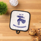 Manique Coq bleu et blanc (De haut en bas)