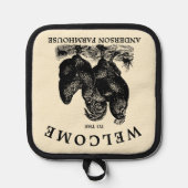 Manique Coq vintage & Hen Farmhouse Accueil (Recto)