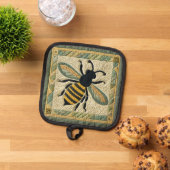 Manique Couette Faux Honeybee Deux (De haut en bas)