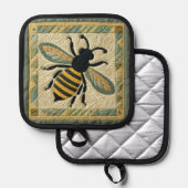 Manique Couette Faux Honeybee Deux (Recto/Verso)
