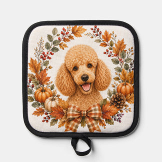 Manique Couronne d'automne de caniche