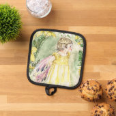 Manique Cute Spring Fairy Oven Mitt (De haut en bas)