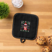 Manique Dachshund Dog Ugly Christmas Classic T-Shirt (De haut en bas)