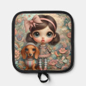 Manique Dachshund fantaisiste (Recto)