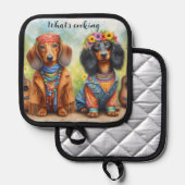 Manique Dachshund Hippie (Recto/Verso)