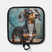 Manique Dachshund tacheté (Recto)