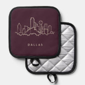 Manique Dallas Texas Skyline (Recto/Verso)