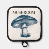 Manique Dessin antique du champignon (Recto)