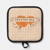 Manique Deux Citrouilles personnalisés (Recto)