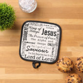 Manique Dix-sept noms de Jésus (De haut en bas)