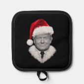 Manique Donald Trump Christmas Funny Santa Hat Don (Recto)