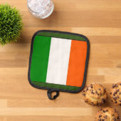 Manique Drapeau irlandais Shamrock (De haut en bas)