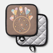 Manique Dreamcatcher Tribal Boho Brown (Recto/Verso)