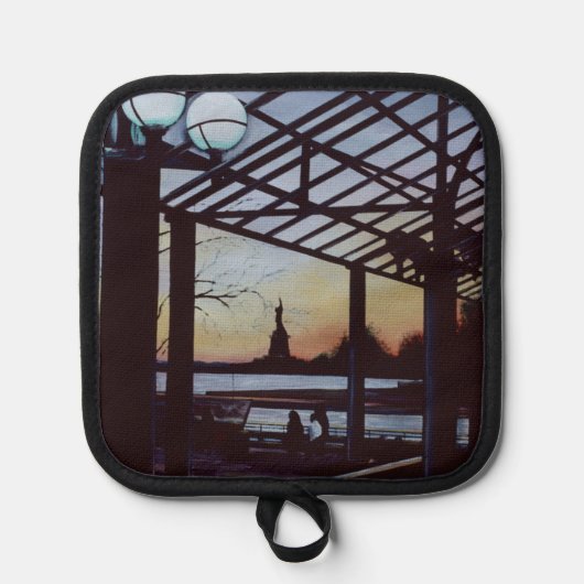 Manique Dusk à Freedom's Birthplace, Ellis Island (Recto)