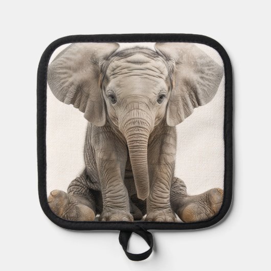 Manique Eléphant bébé (Recto)
