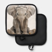 Manique Eléphant bébé (Recto/Verso)