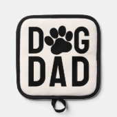 Manique Empreinte de patte de chien papa (Recto)